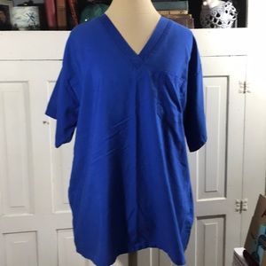 SPECTRUM blue scrub top sz Xl